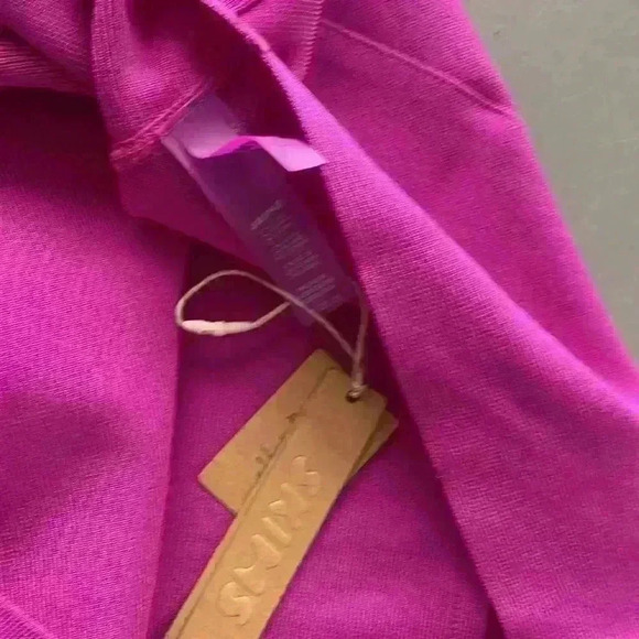 SKIMS NWT Lollipop Dipped Front Waist Pull On Knit Swim Mini Skirt Size 2X - Picture 11 of 11